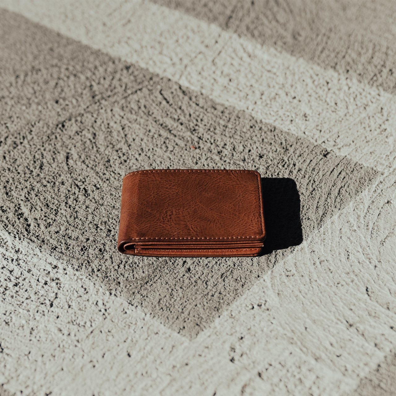 Evan Vegan Leather Bi-Fold Wallet Wallet Yellow Florence