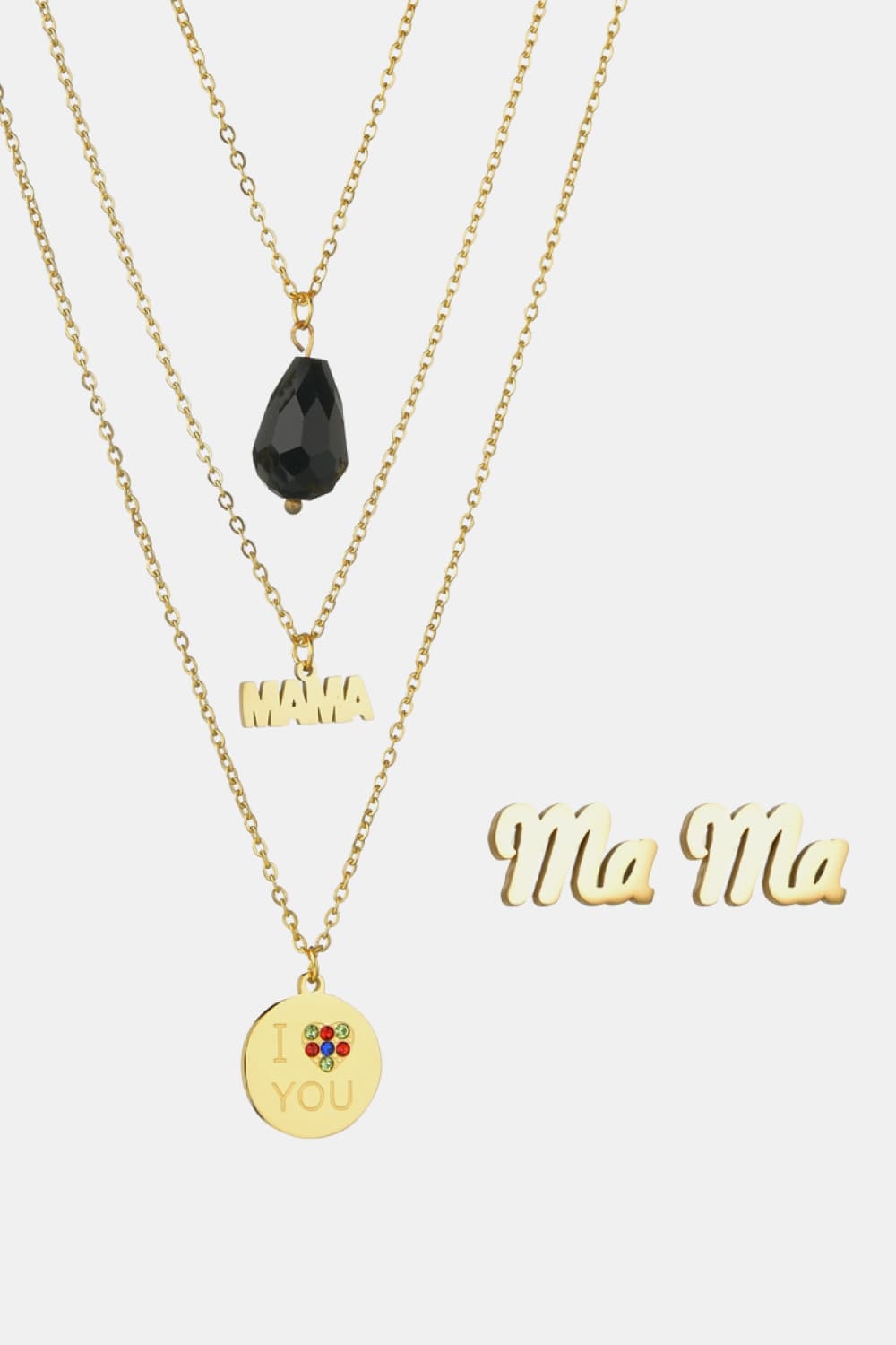 Triple-layer MAMA I LOVE YOU Set Trendsi
