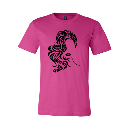Empowered Latina Shirt T-shirts Red Alcestis XS Berry
