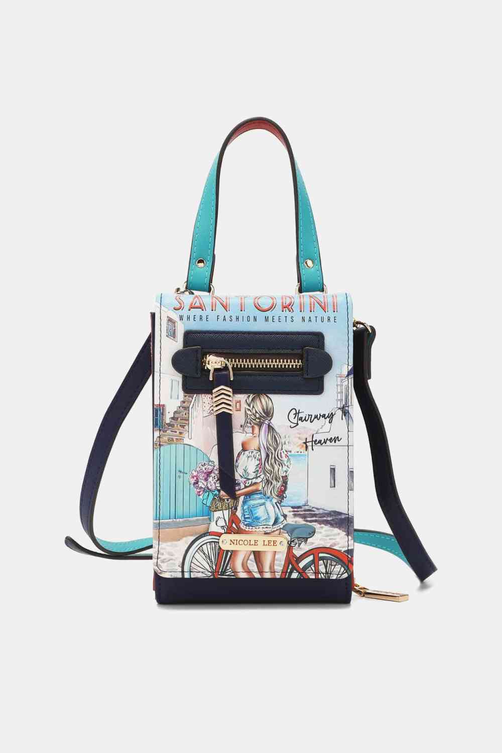 Nicole Lee USA Small Crossbody Wallet Jassorted