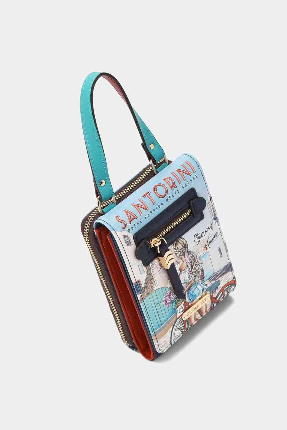 Nicole Lee USA Small Crossbody Wallet Jassorted