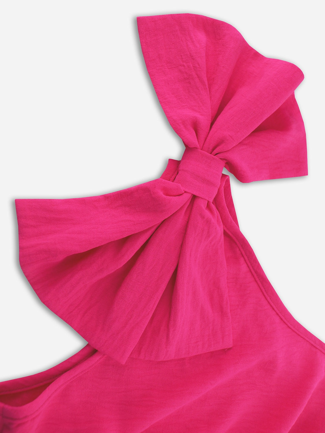 Asymmetrical Neck Sleeveless Dress Trendsi