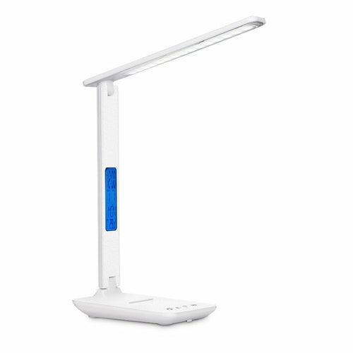 3 in 1 Lamp With Phone Charger, Clock And Thermostat Tech Accessories Salmon Lucky WARM WHITE