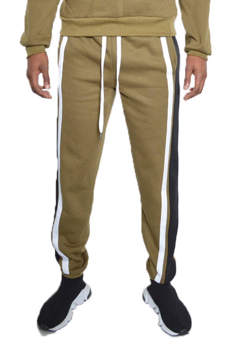 Marx Cotton Sweat Pants Men's Clothing Lime Milo