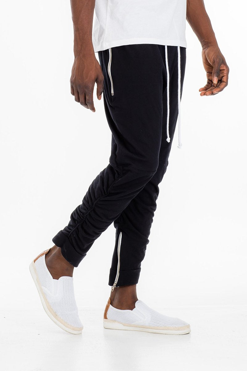 Gathered Bomber Pants Pants Lime Milo