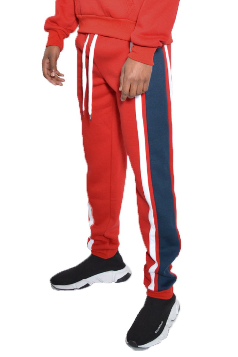Marx Cotton Sweat Pants Men's Clothing Lime Milo