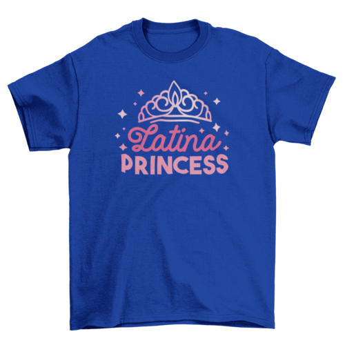Latina Princess T-shirt T-shirts Turquoise Theseus S ROYAL