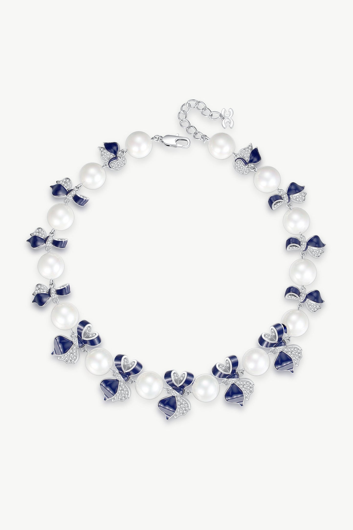 Blue Enamel Butterfly Necklace Jewelry & Watches Salmon Pandora