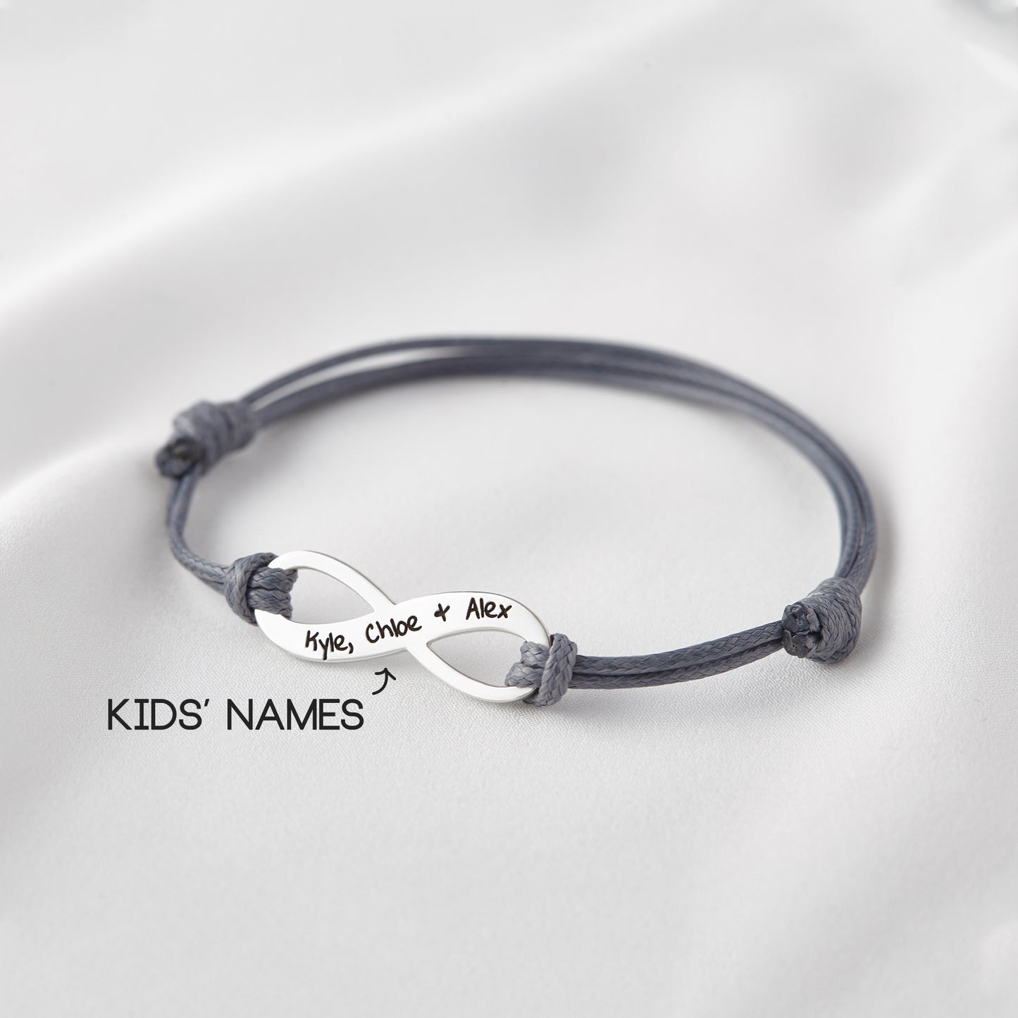 Custom Engraved Keepsake Bracelet Bracelets Green Millie