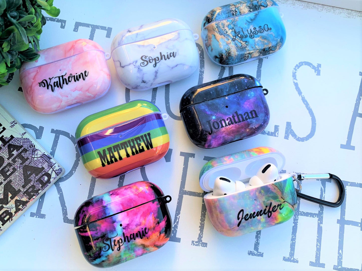 Personalized Airpod Pro Case Covers Tech Accessories Jassorted