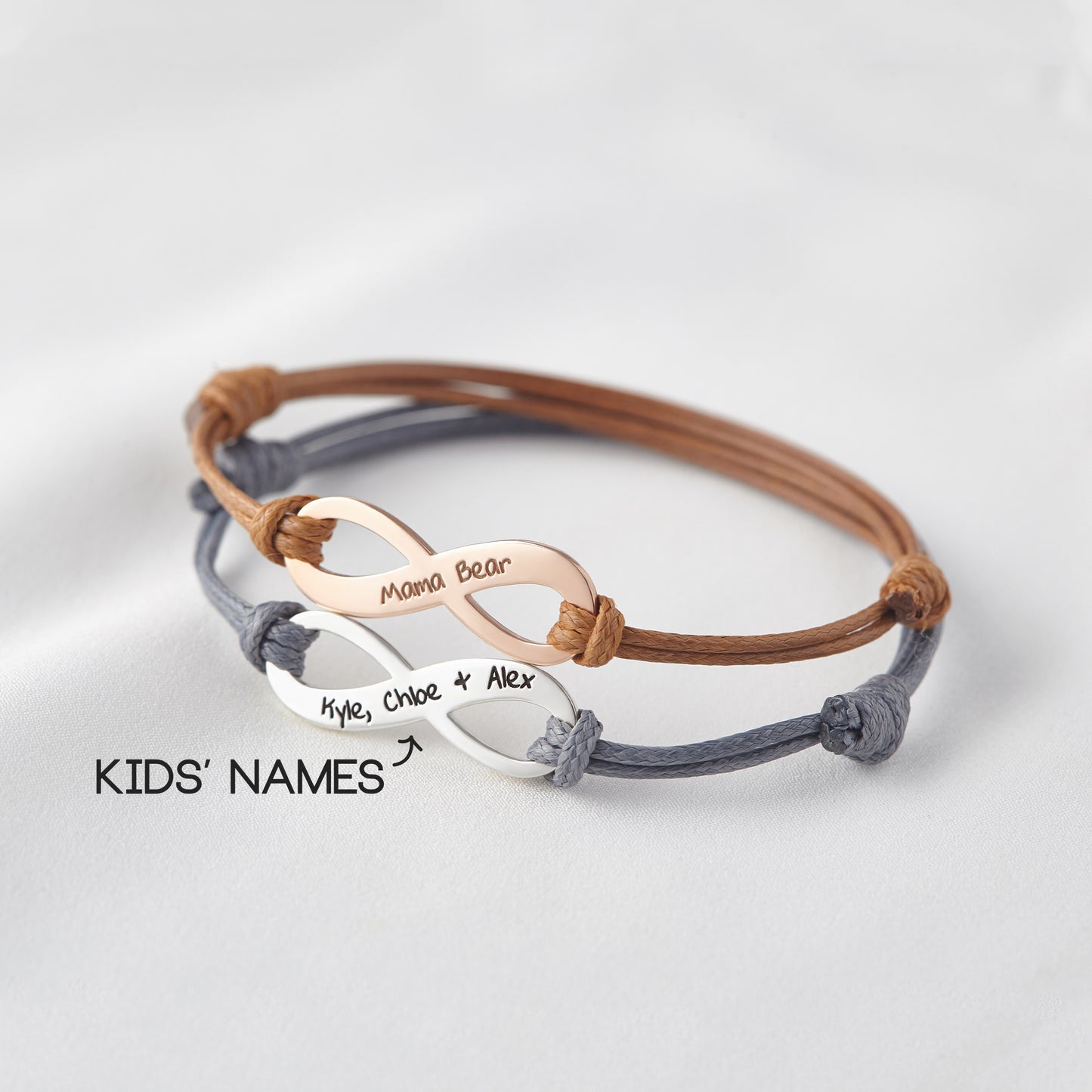 Custom Engraved Keepsake Bracelet Bracelets Green Millie