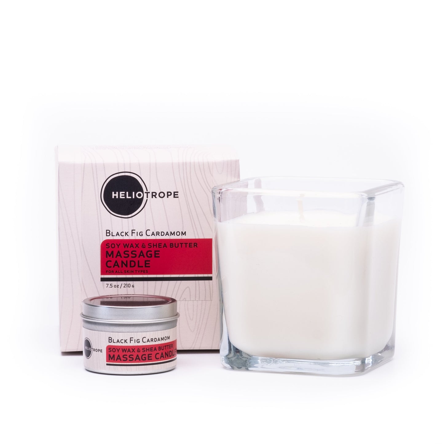 Soy Wax & Shea Butter Massage Candles Bath & Beauty Orange Leto