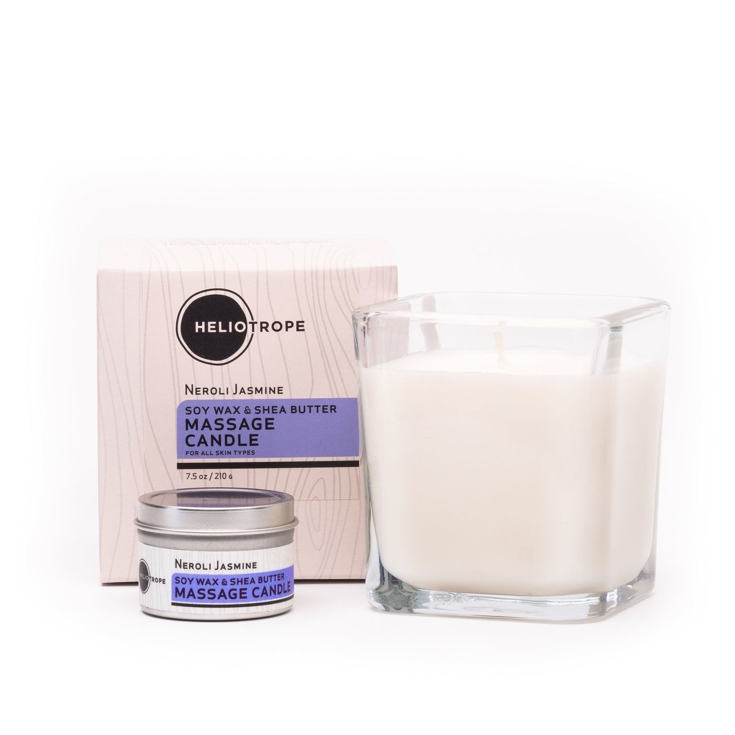 Soy Wax & Shea Butter Massage Candles Bath & Beauty Orange Leto