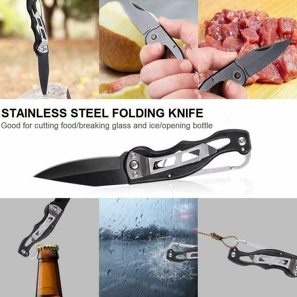14 in 1 Outdoor Emergency Survival And Safety Gear Kit safety gear Salmon Lucky