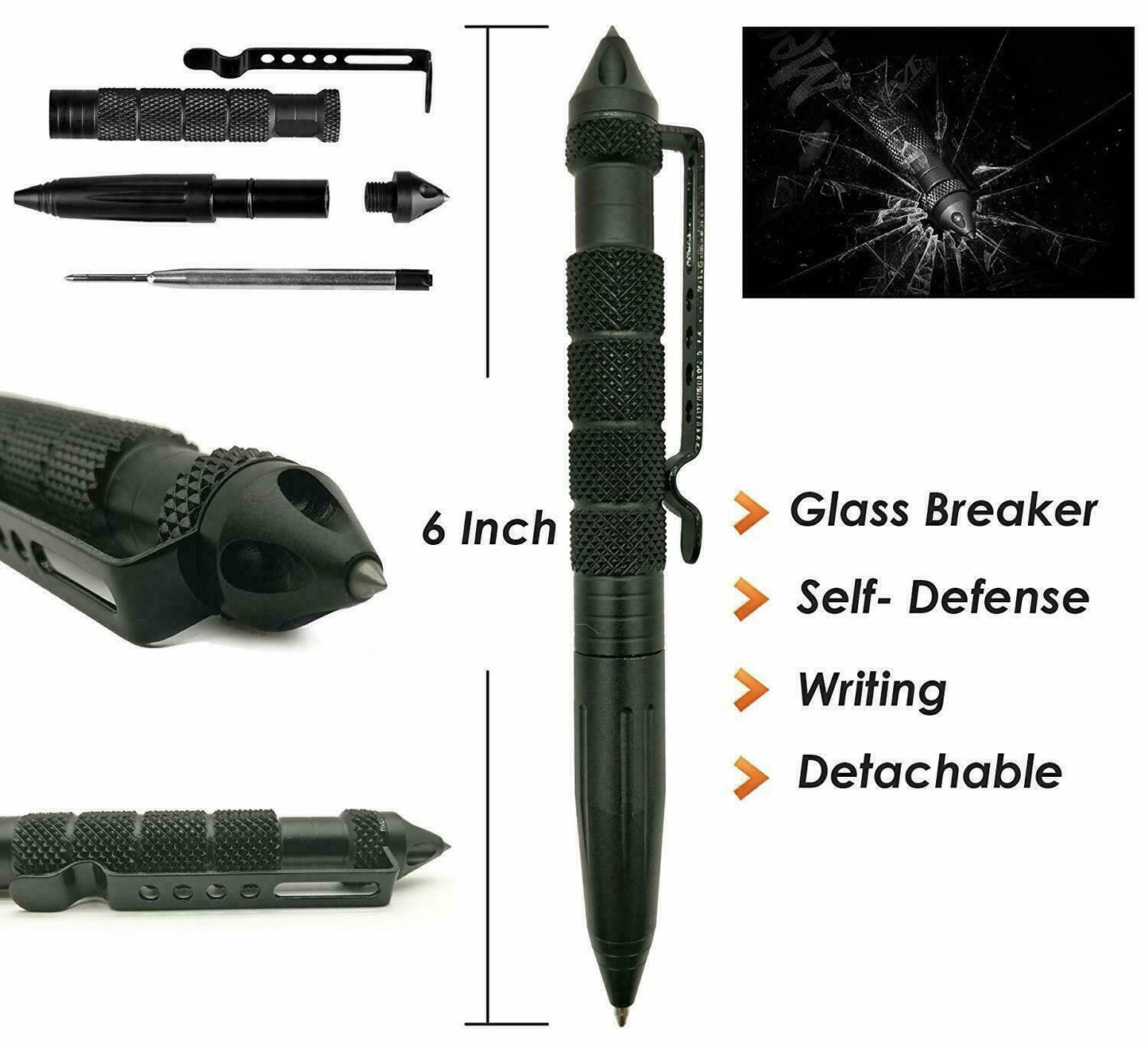 14 in 1 Outdoor Emergency Survival And Safety Gear Kit safety gear Salmon Lucky