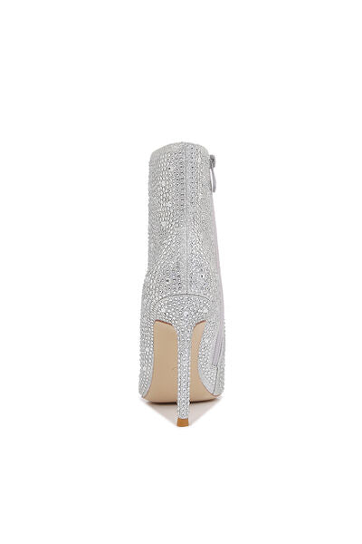 Melody Rhinestone Stiletto Boots Trendsi