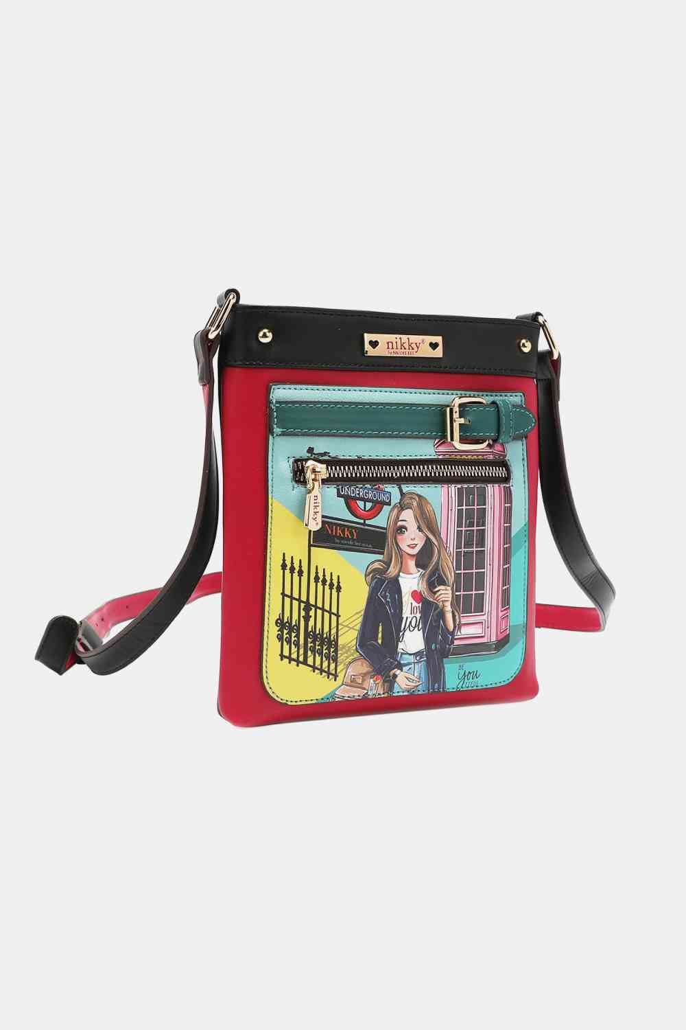 Nicole Lee USA Nikky Crossbody Bag Jassorted