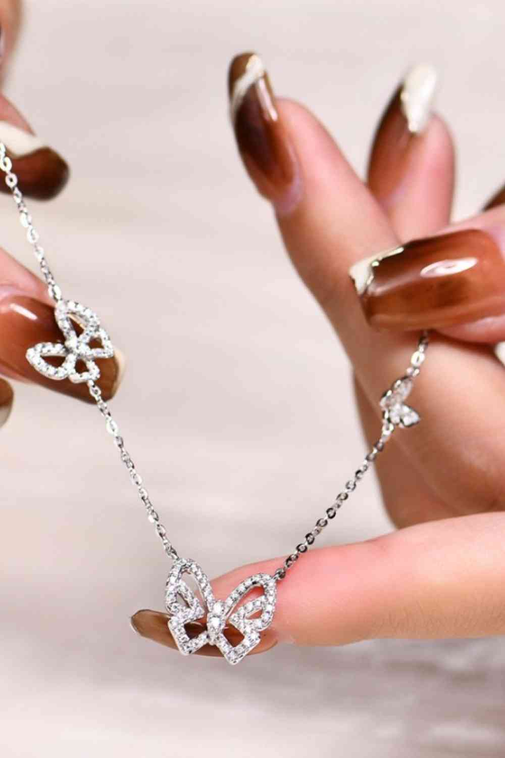 Moissanite Butterfly Shape Bracelet Jassorted