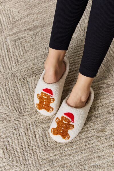 Melody Christmas Cozy Slippers Jassorted GINGER BREAD S