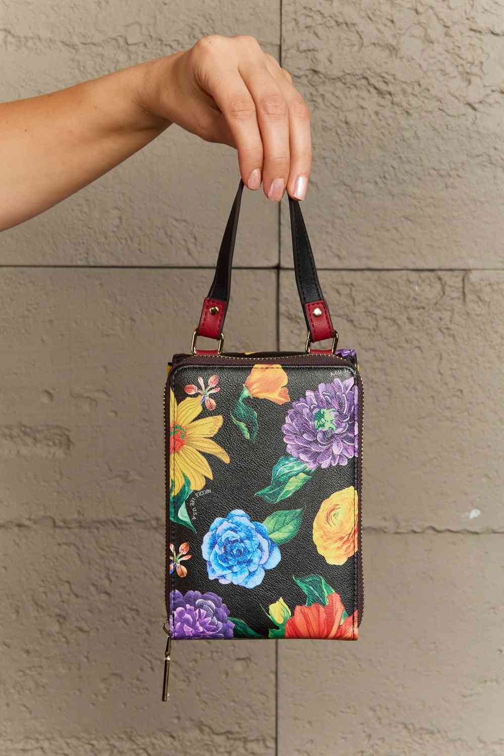 Nicole Lee USA Small Crossbody Wallet Jassorted