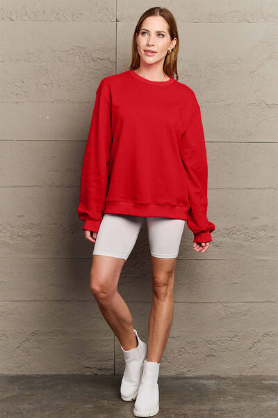 Simply Love IF I'M TOO MUCH THEN GO FIND LESS Round Neck Sweatshirt Jassorted