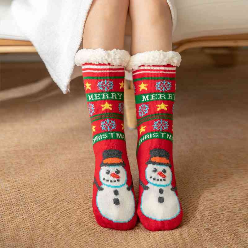 Cozy Christmas Socks Jassorted