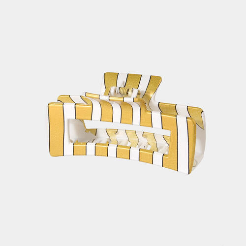 Resin Hair Claw Clip Jassorted Mustard One Size