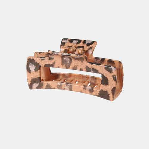 Resin Hair Claw Clip Jassorted Coral One Size