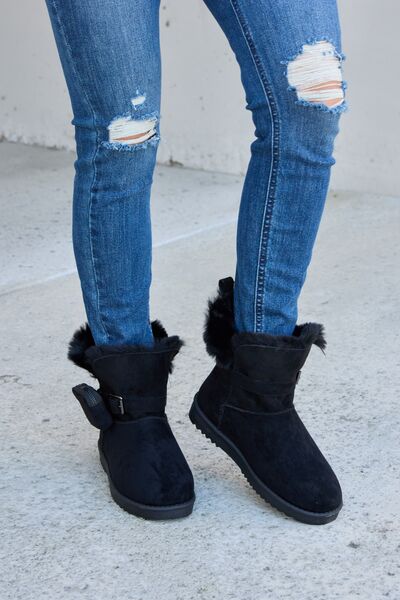Forever Link Plush Thermal Flat Boots Trendsi 6