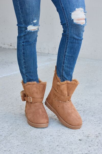 Forever Link Plush Thermal Flat Boots Trendsi 6