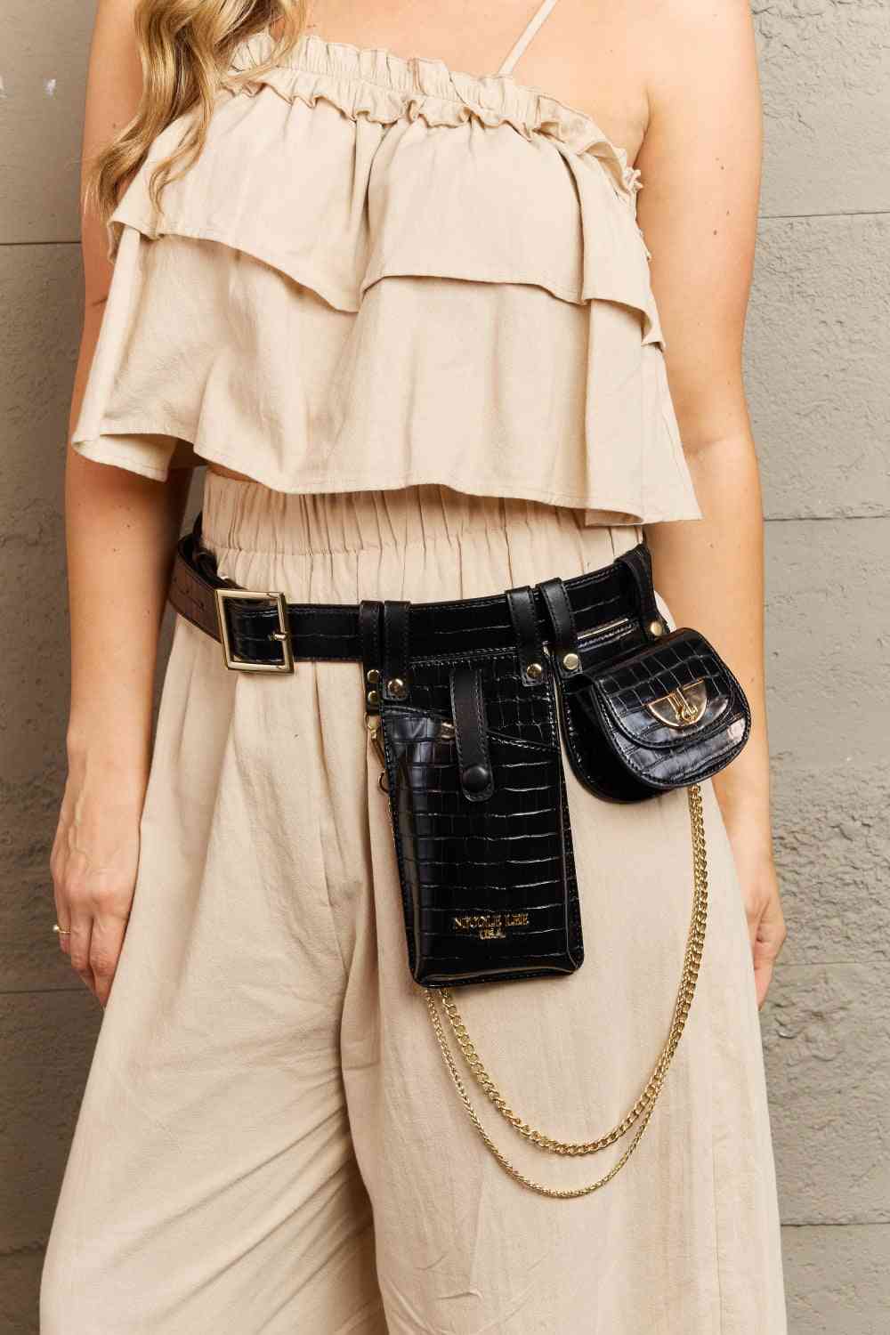 Nicole Lee USA Aurelia Belt Bag Jassorted