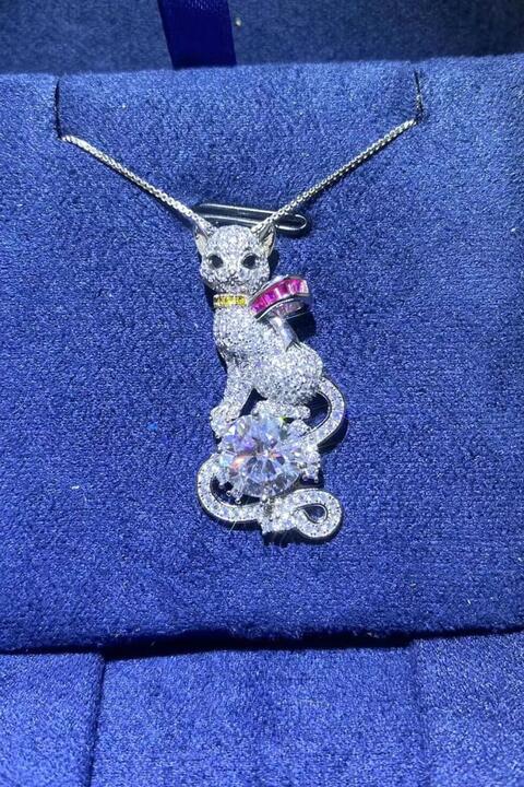 2 Carat Moissanite 925 Sterling Silver Necklace Jassorted