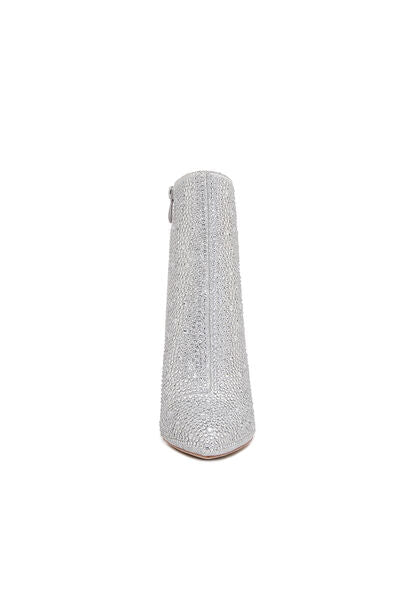 Melody Rhinestone Stiletto Boots Trendsi