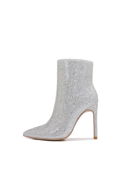Melody Rhinestone Stiletto Boots Trendsi