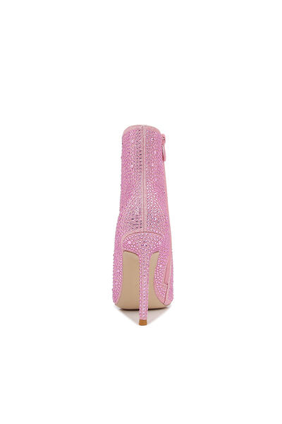 Melody Rhinestone Stiletto Boots Trendsi