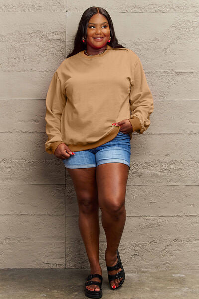 Simply Love IF I'M TOO MUCH THEN GO FIND LESS Round Neck Sweatshirt Jassorted