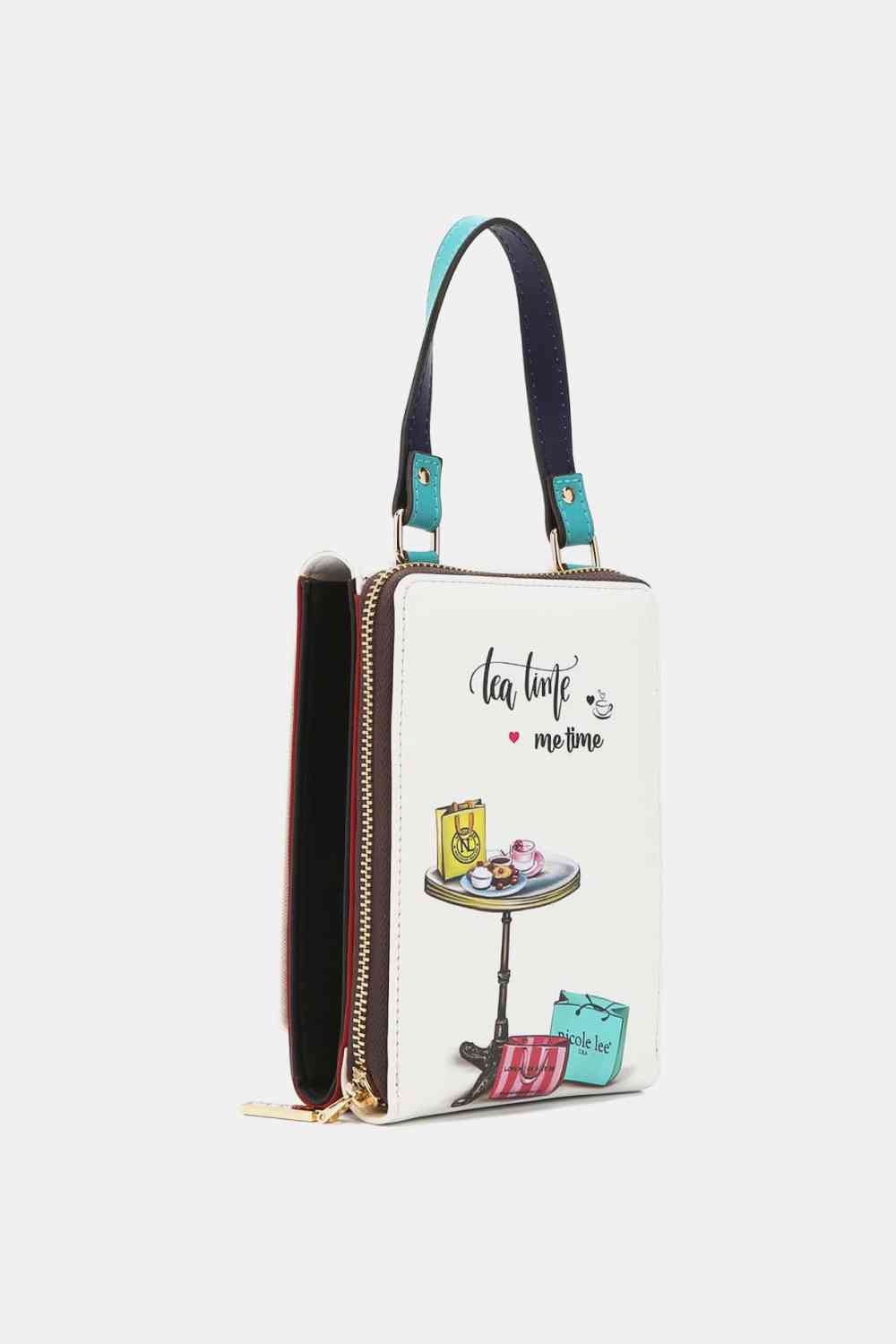 Nicole Lee USA Small Crossbody Wallet Jassorted