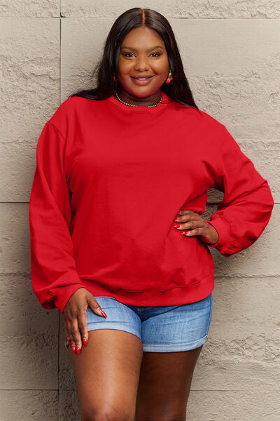 Simply Love IF I'M TOO MUCH THEN GO FIND LESS Round Neck Sweatshirt Jassorted