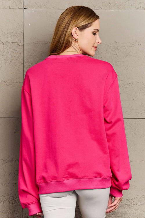 Simply Love Full Size CHRISTMAS Long Sleeve Sweatshirt Jassorted
