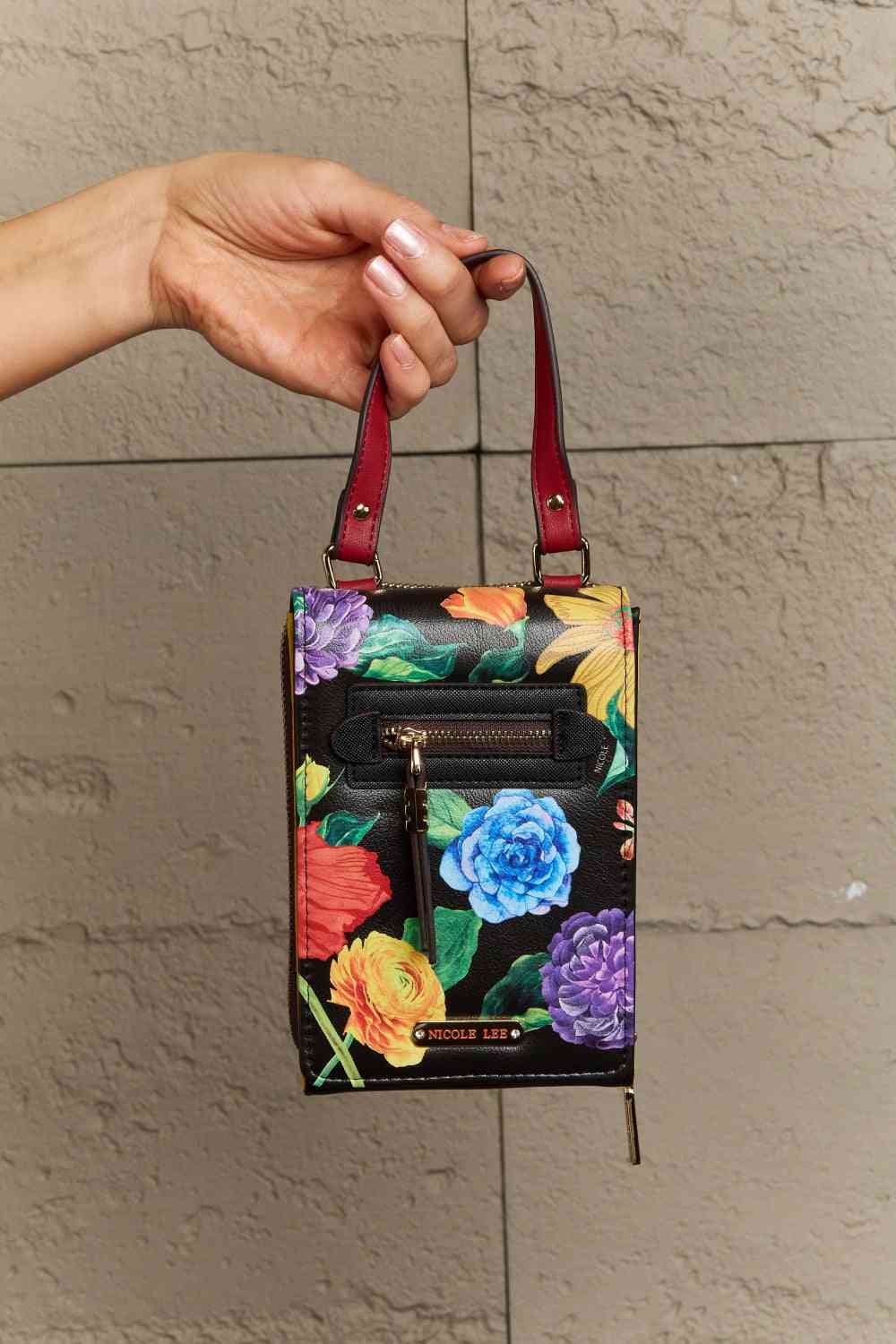 Nicole Lee USA Small Crossbody Wallet Jassorted