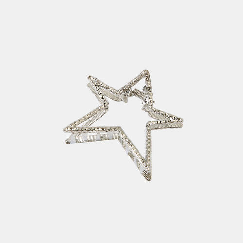 Zinc Alloy Hair Claw Clip Jassorted Style A One Size