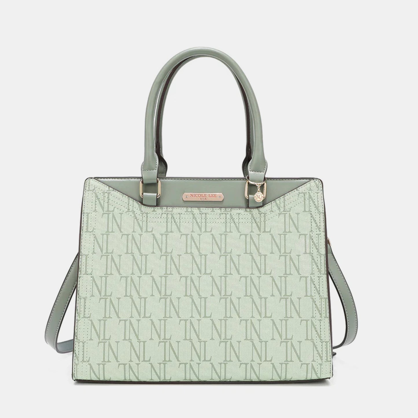 Nicole Lee USA 3-Piece Letter Print Handbag Set Trendsi