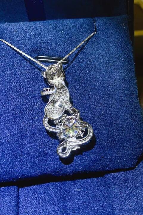 2 Carat Moissanite 925 Sterling Silver Necklace Jassorted