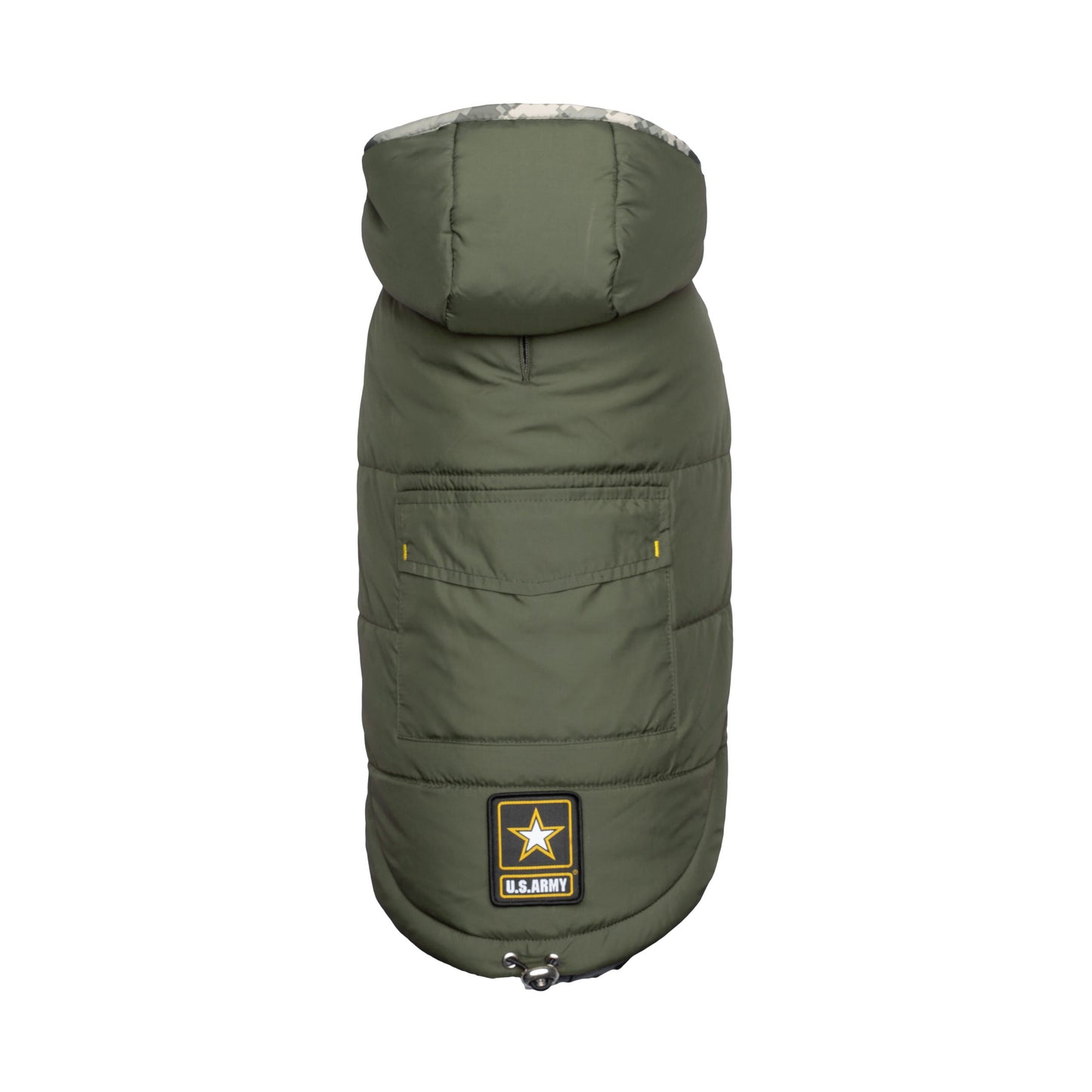 Dark Camo Army Dog Parka Jassorted