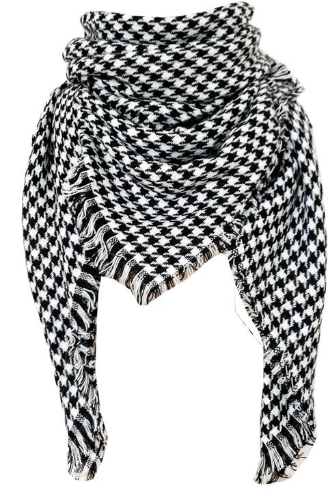 Faux Cashmere Plaid Scarf Jassorted Style J One Size