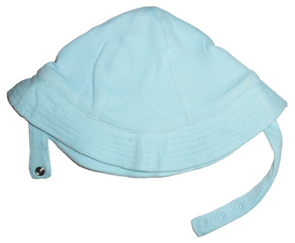 Pastel Aqua Sun Hat Caps & Headbands Jassorted 0-6M Aqua 