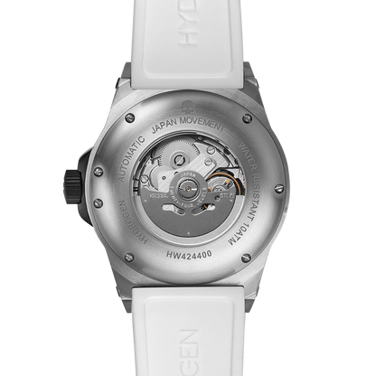 Vento Silver White Hydrogen Watch Watches Ruby Alcestis   