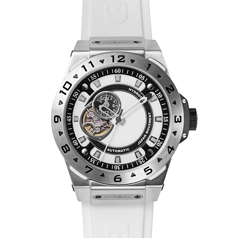 Vento Silver White Hydrogen Watch Watches Ruby Alcestis   