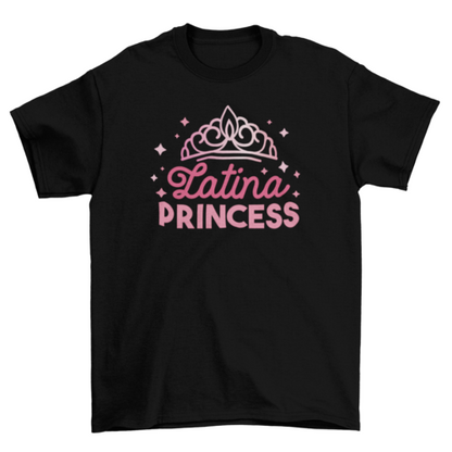 Latina Princess T-shirt T-shirts Turquoise Theseus S BLACK 