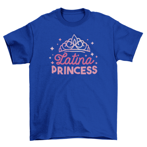 Latina Princess T-shirt T-shirts Turquoise Theseus S ROYAL 